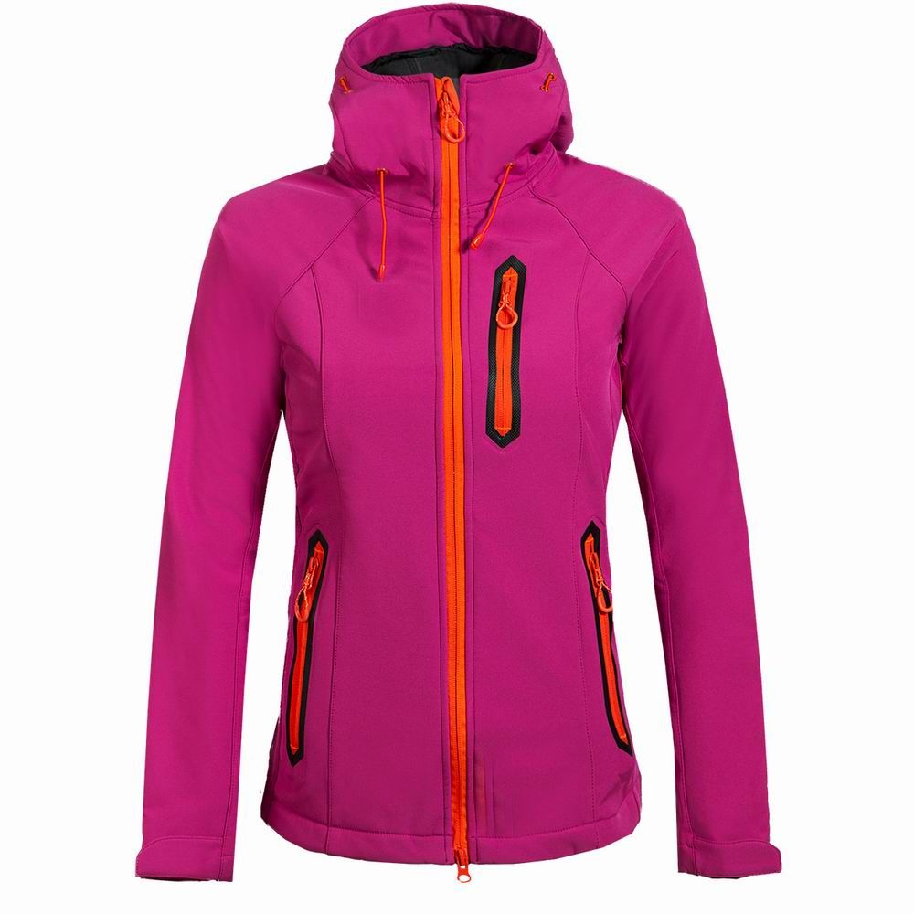 Mountainskin Women's Hiking Softshell Fleece Jacket Outdoor Sport Windproof Climbing Camping Running Female Coats VB101