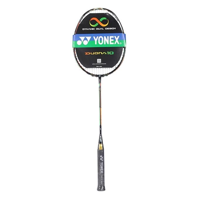 Yonex Duora 10 Carbon Fiber Badminton Racket - Black and Red