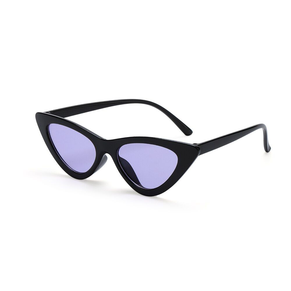 Eye Sunglasses Women Designer Mirror Black Triangle Sun Glasses Female Lens Shades Streetwear Eyewear UV400
