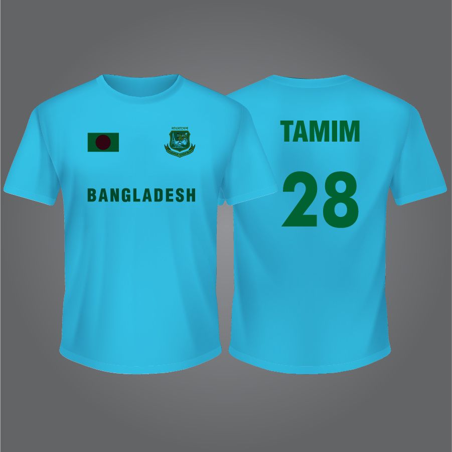 Tamim Iqbal 28 Number Jersey