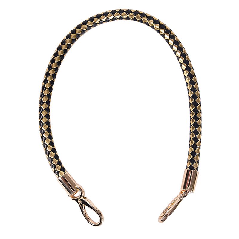 【BestGO】Leather Braided Purse Handle Shoulder Bags Belt Replament Handbag Strap DIY