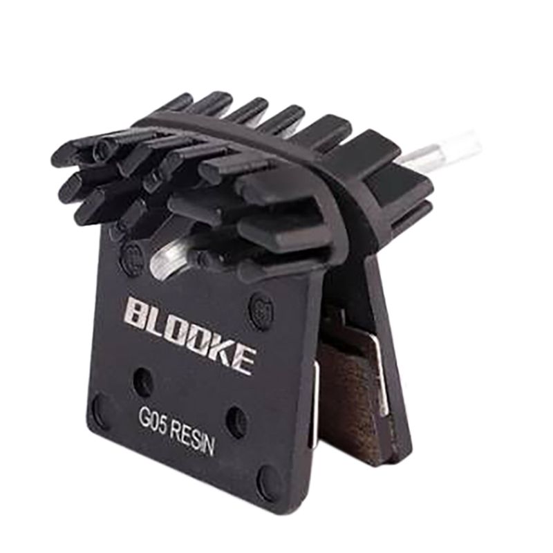 BLOOKE Resin Cooling Fin Disc Brake Pads for Shimano J02A SLX XTR M8000 Bicycle Brake Pads Bike Accessories