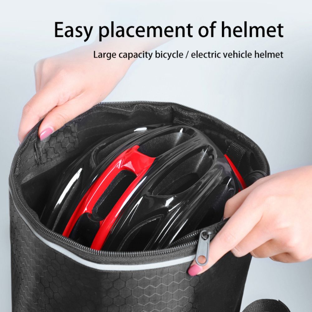 Bicycle Basket Electric Car Basket Waterproof Folding Car Basket Mountain Bike Hanging Basket Bicycle Vegetable Basket Cycling Supplies Waterproof and washable