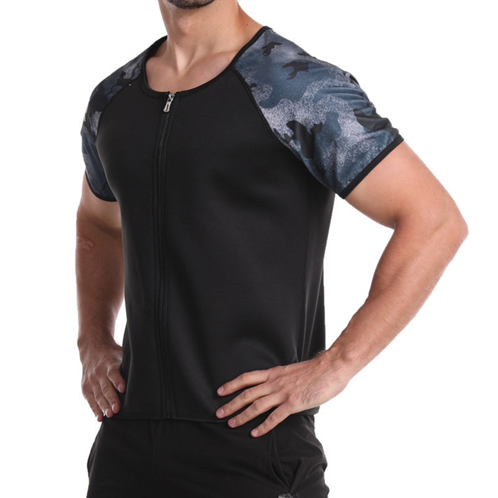 Sweat Shirt Sweat Absorption Firm mming Men Waist Trainer