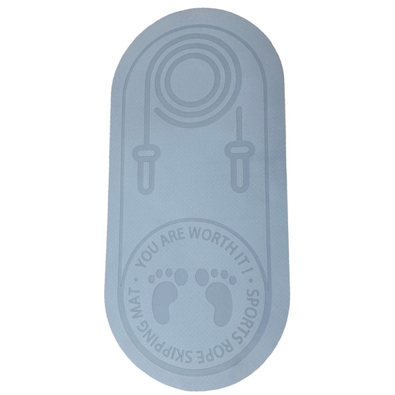 Jump Rope Mats Exercise Cushion Mute Yoga Mat 6mm Sound Insulation & Shock Absorption Jump Rope Mat