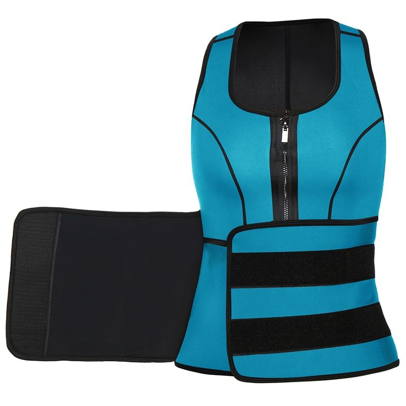 Men Body Shaper Slimming Vest Compression Shirt Workout Tank Tops Shapewear Sweat Undershirt Weight Loss Fat Burning Sauna Suit