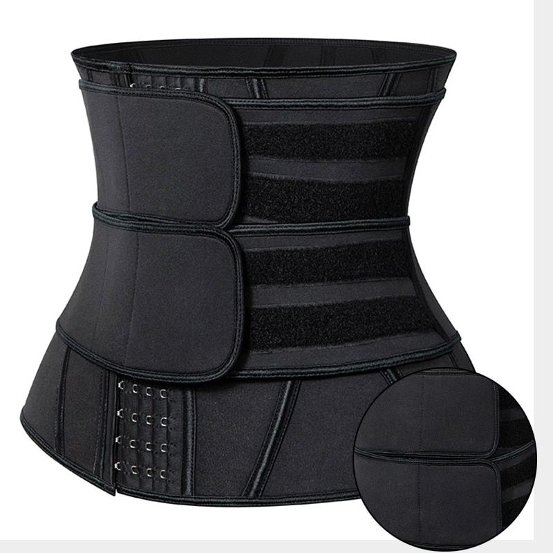 Men Neoprene Body Shaper Waist Trainer Tummy Control Slimming Belt Sauna Strap Fitness Sweat Shapewear Male Corset