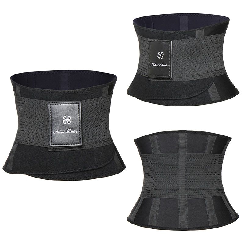 Mens Waist Trainer Abdomen Slimming Body Shaper Belly Shapers Modeling Belt Weight Loss Shapewear Sweat Girdle Slim Trimmer Belt