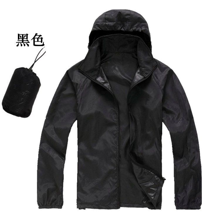 Quick Dry Hiking Jackets Men Women Waterproof Sun-Protective Outdoor Sports Jackets Skin-friendly Breathable Thin Windbreaker