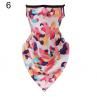Flame Teeth Print Breathable Dust Proof Anti UV Fe Cover Bandana Neck Gaiter