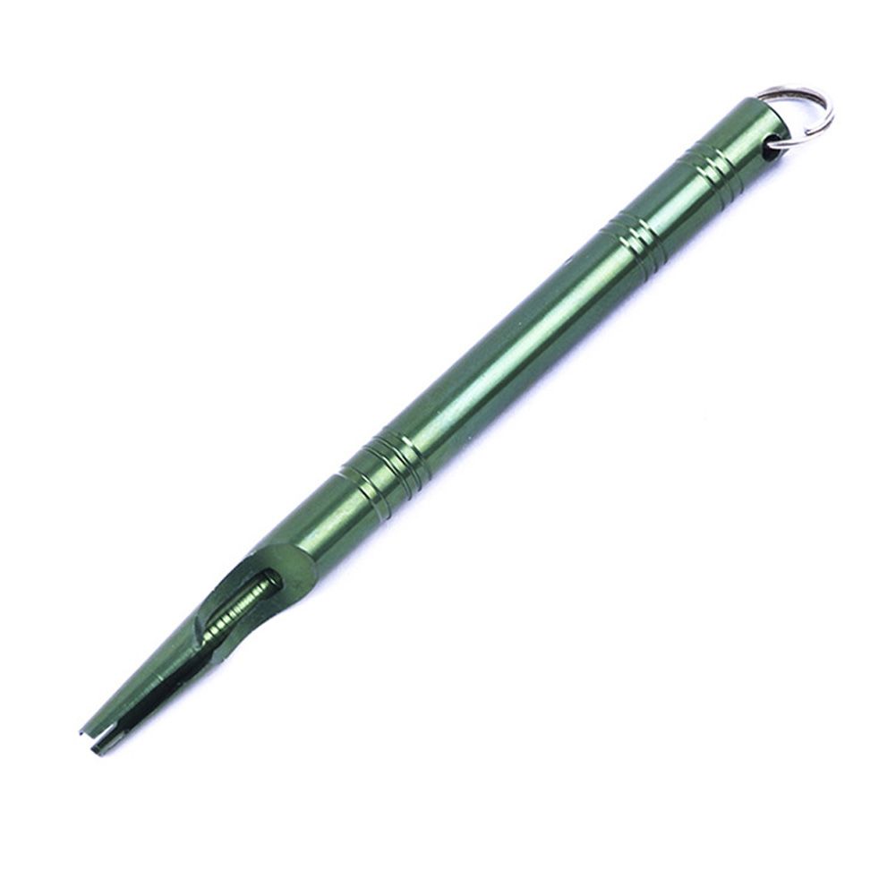 Outdoor Fast ying ool Fishing Aluminum Alloy Fishing Needle Knots ie  Knotter Fishhook ie
