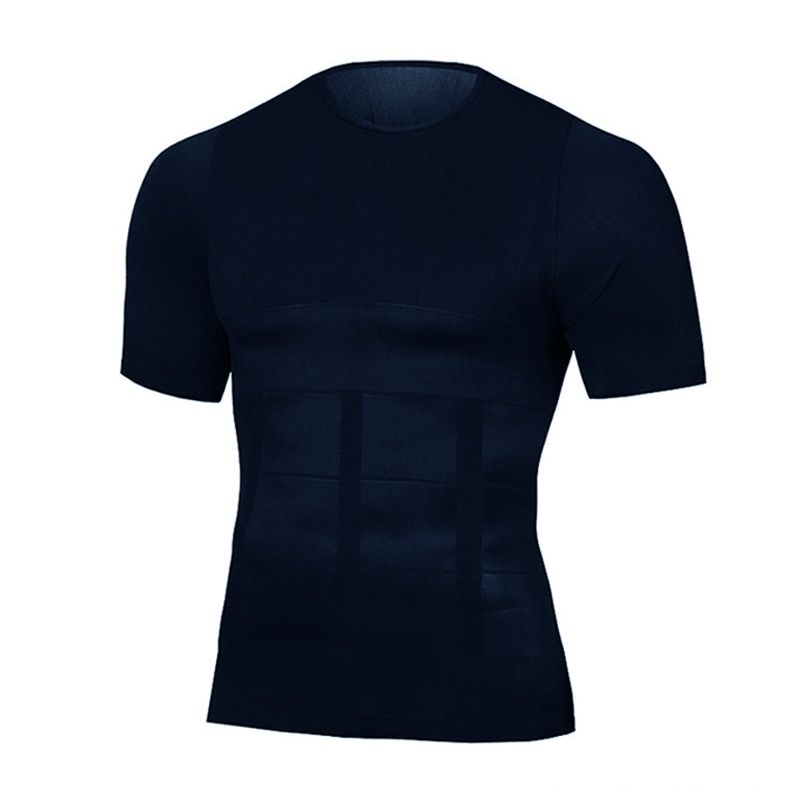 Classix Men Body Toning T-Shirt Gynecomastia Compression Shirts Posture Corrector Undershirt Belly Slimming Corrective Underwear