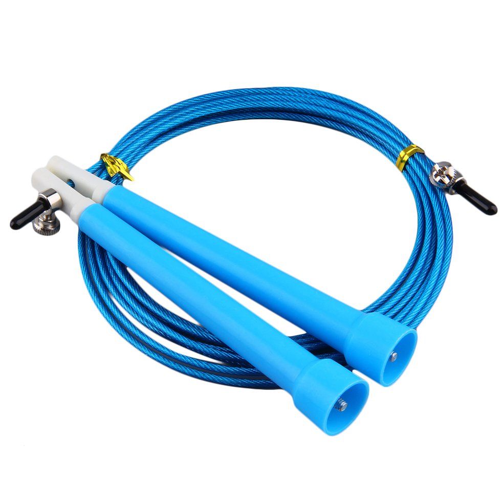 Cable Steel Jump Skipping Jumping Speed Fitness Rope MMA Boxing Exerciser
