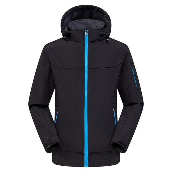 Mountainskin Outdoor Men Women Softshell Hiking Jackets Water Repellent Fleece Windbreaker Camping Climbing Coat VA350