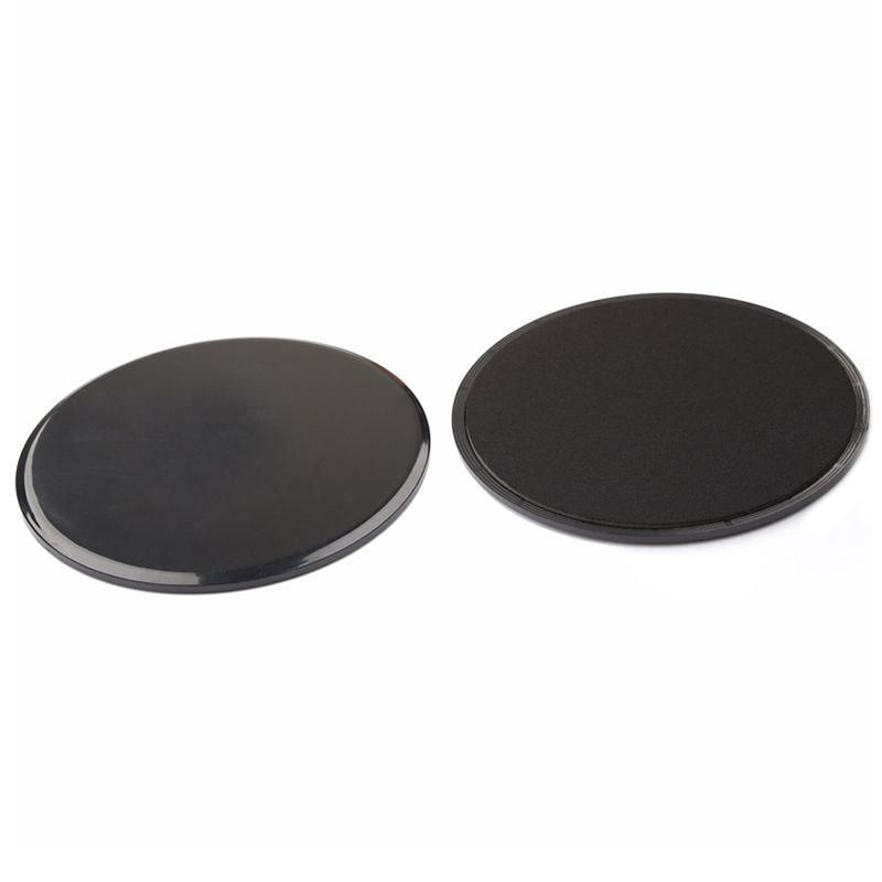 Gliding Discs Core Sliders. Dual Sided Use on Carpet or Hardwood Floors. Abdominal Exercise Equipment
