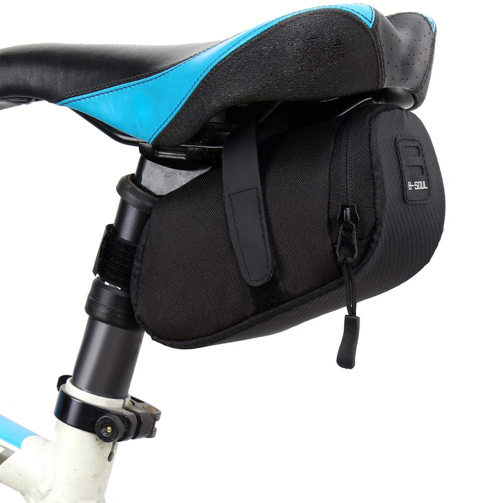 1 pcs B-soul Portable Waterproof Bike Saddle Bag Cycling Seat Pouch Bicycle Tail bags Rear Pannier Cycling Equipment with nice material