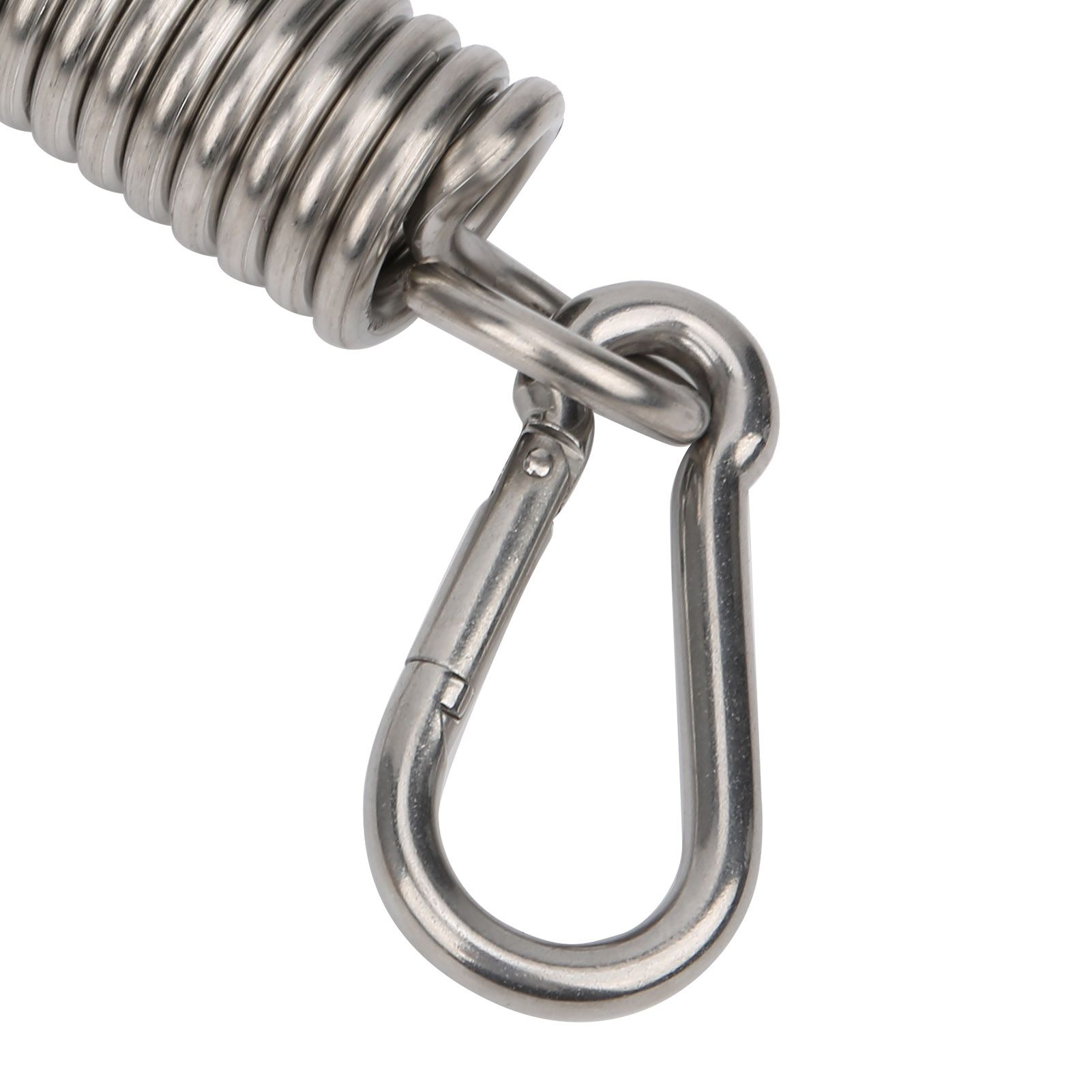 Hanging Kit Swing Hammock Spring Carabiner Hooks 8 Shape Rotation Loop Accessories