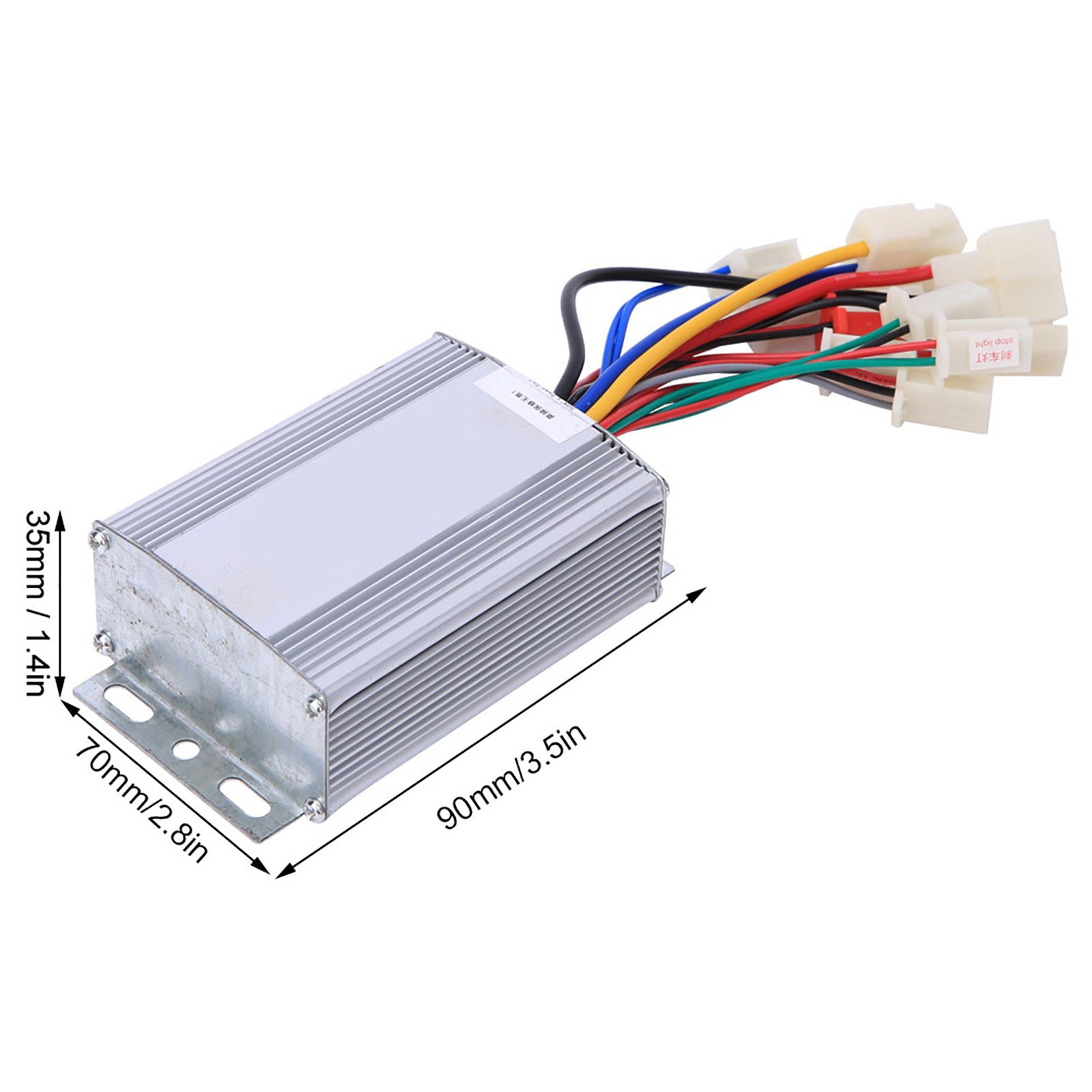36V 500W Brushed Motor Controller Wear-resistant for E-Bike Scooter Wheelchair