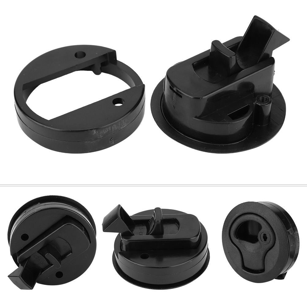 Round Deck Lock Marine 2inch 72g Plastic Living Wells For Hatches