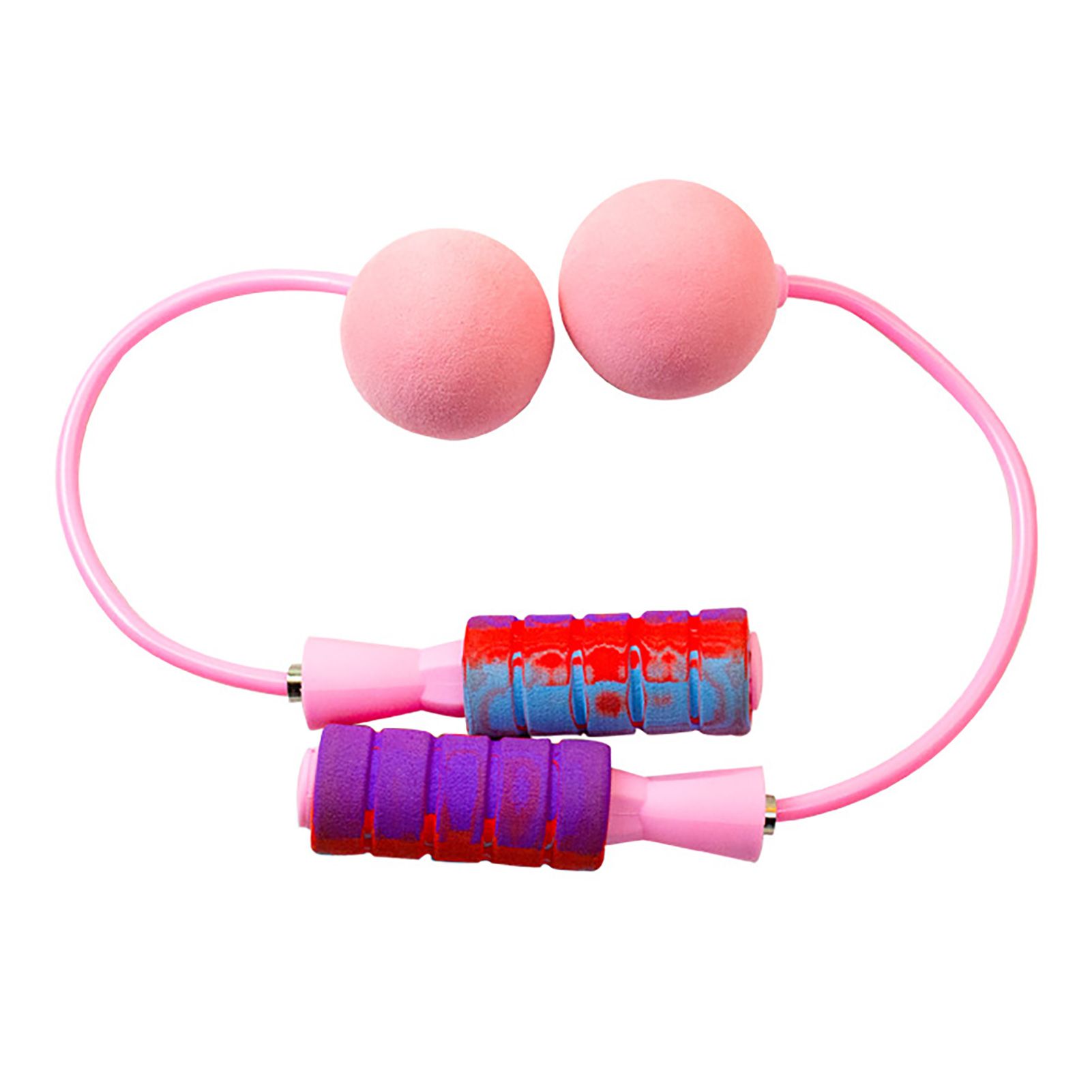 Fitness Skipping Rope Adjusle Length Dual-used Cord Cordless Skipping Rope