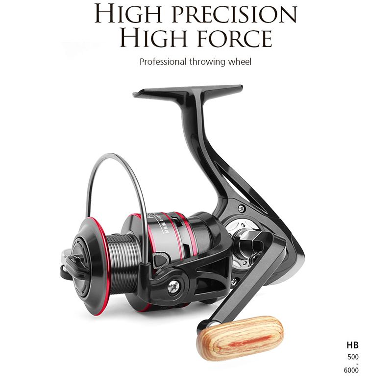 Fishing Reel All Metal Spool Spinning Reel 8KG Max  12BB Fishing Accessories  Creek
