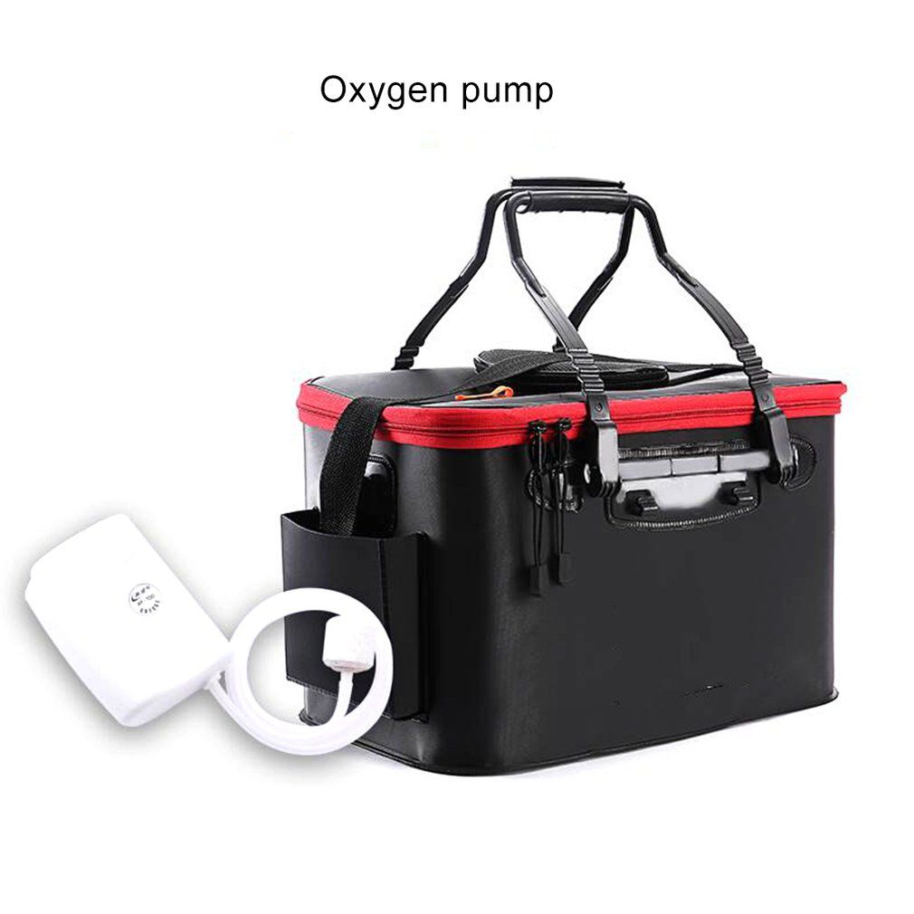 Barbecue Gardening Bait Storage And Any Other Outdoor Live Fish Container Black No Water Tank