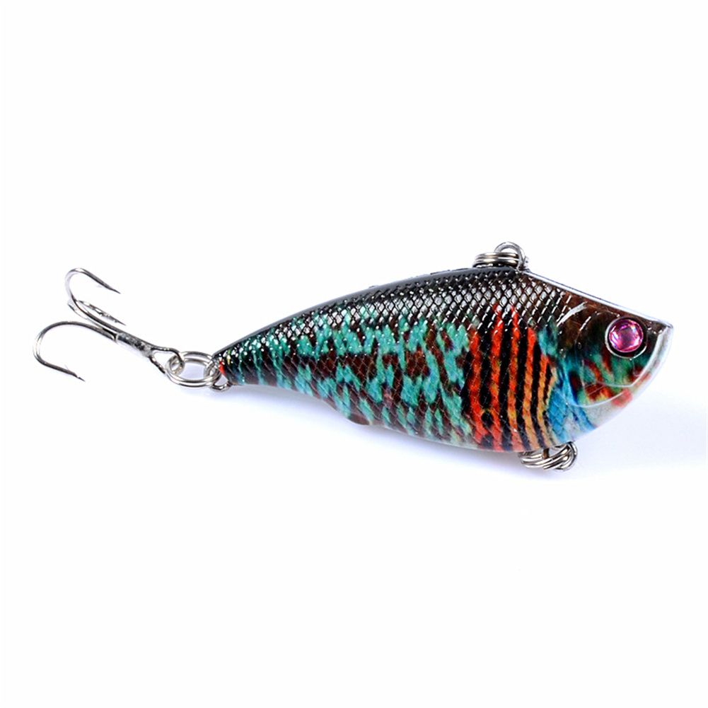 Fishing Bait 5CM VIB Fishing Lure Set Plastic Artifical Hard Bait Full Swiiming Layer