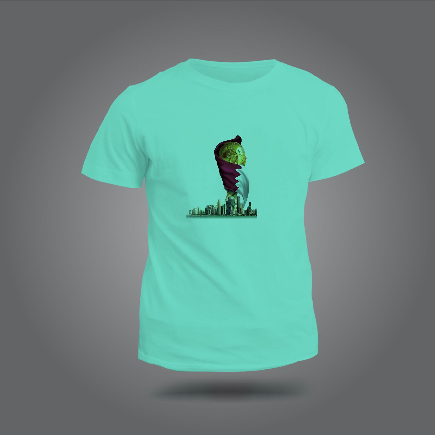 Qatar 2022 world cup Design Printed T-shirt - Jersey
