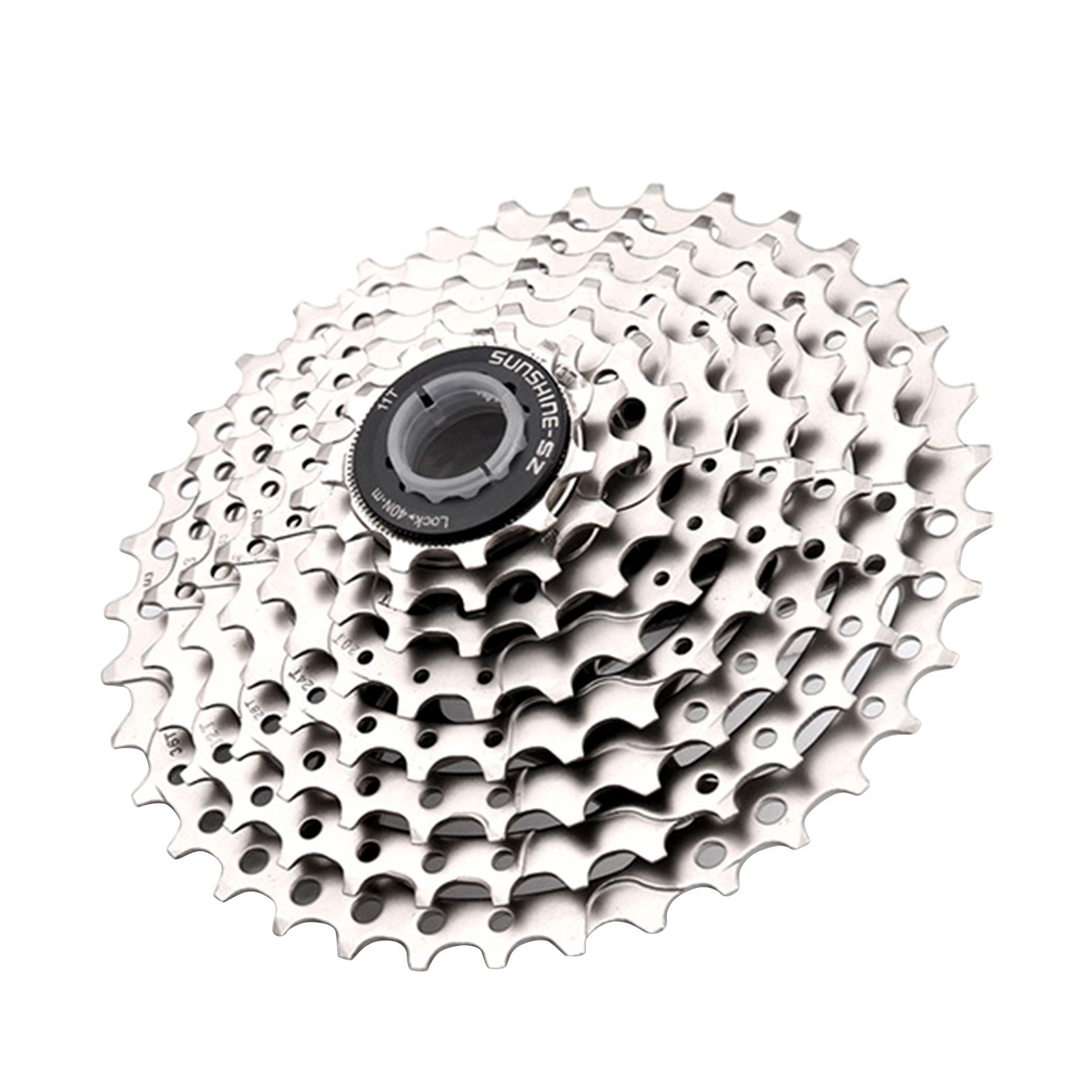 Speed Freewheel Hollow-carved Design High Toughness Steel Bicycle Cassette Flywheel for Outdoor Cycling