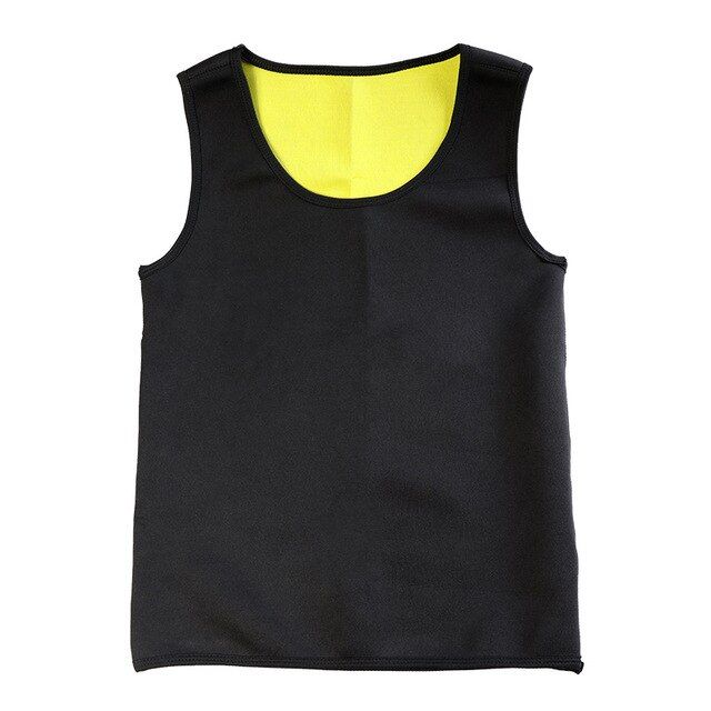 CXZD Men's Hot Thermo Body Shaper T-Shirt for Slimming Neoprene Bodysuit Workout Abdominal Trainer for Weight Loss