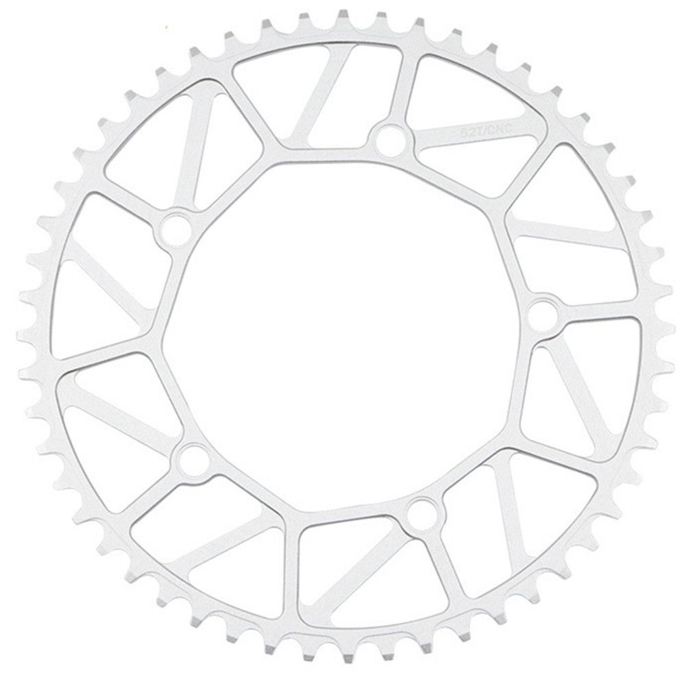 Yfashion Bike Chainwheel Narrow Width Anti-hanging Chain ful Plating Chainring For Brompton 50 52 54 56 58T
