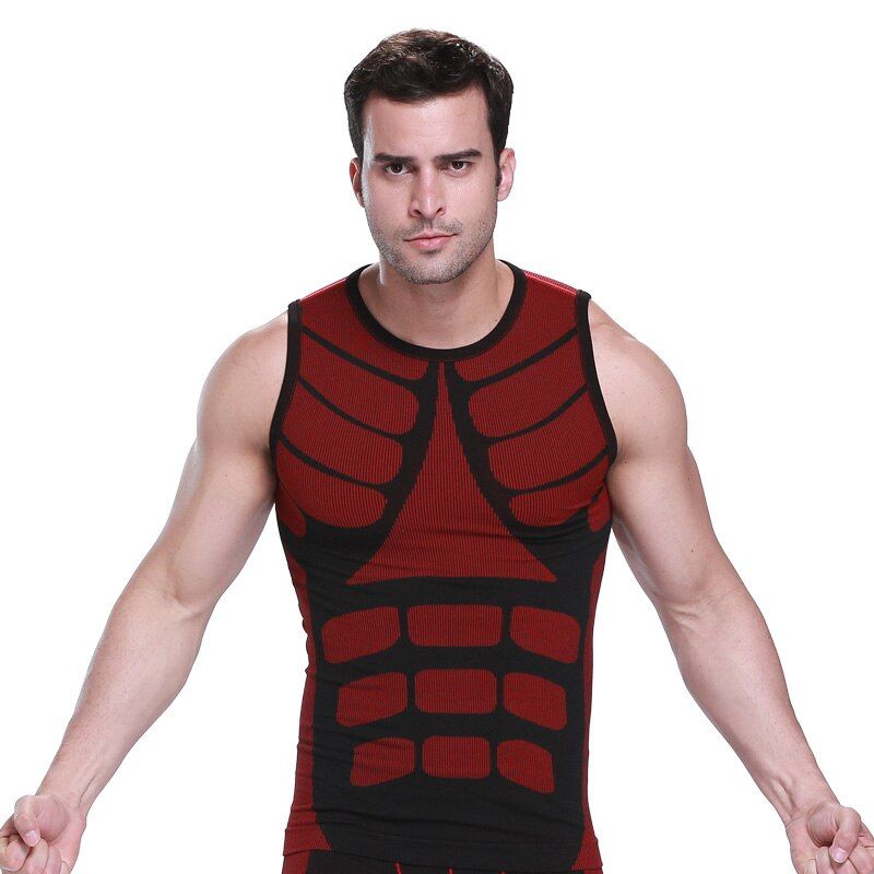 IYUNYI Men Slimming Shaper Vest Men Abdomen Slim For Corrective Compression Bodybuilding Fat Burning Chest Tummy Control Corset