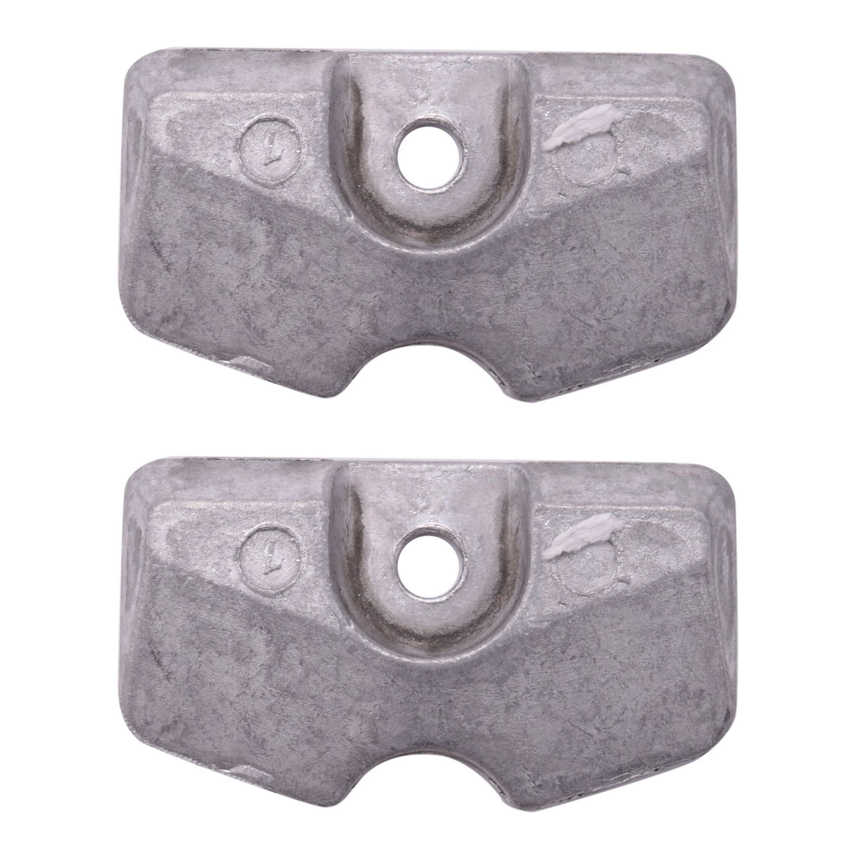 2X 6L5-45251-03 2/2.5/3/4/5/6HP Fit for Yamaha Outboard Lower Unit Gearbox Anode 6L5-45251