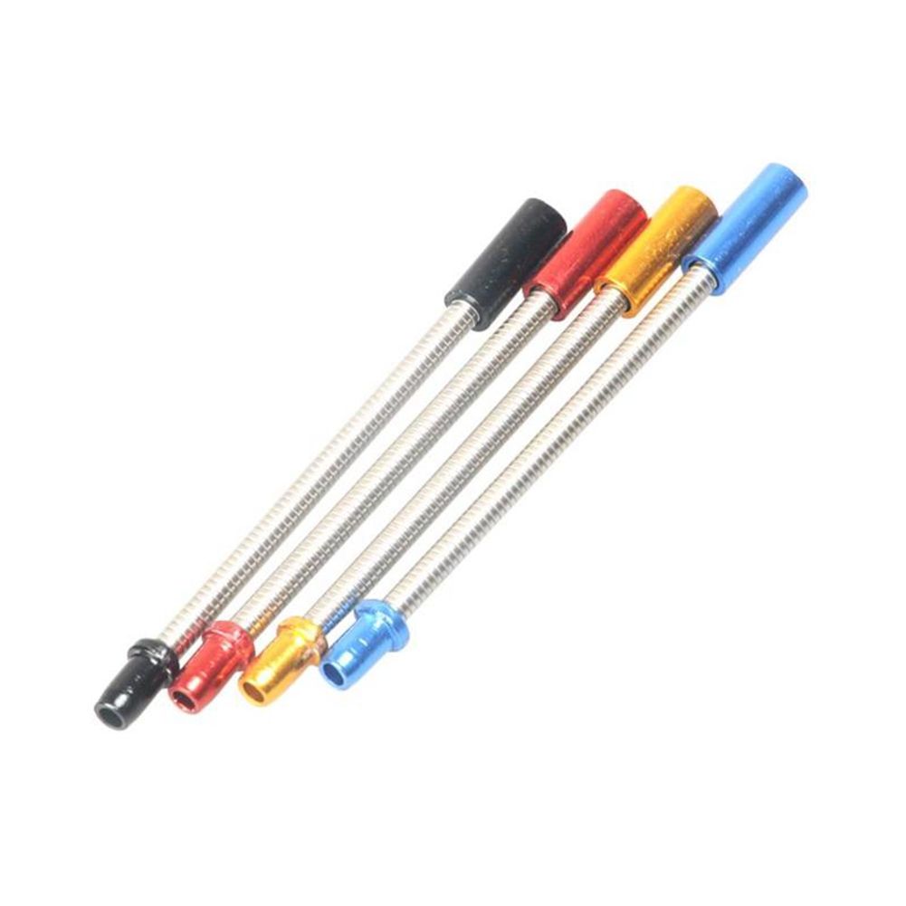 MTB Mountain Bike Bicycle Accessories V Brake Noodles Cable Guide Bend Tube Pipe Sleeves Boots Protector Hose-Red