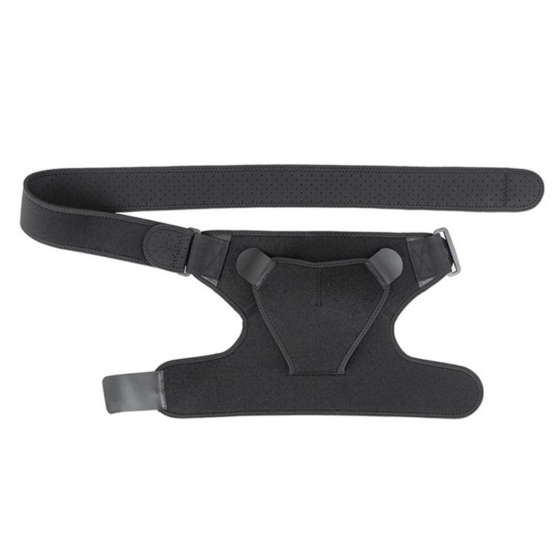 Adjustable Shoulder Brace Support Strap Wrap Belt Band Pad Shoulder Care Bandage Black