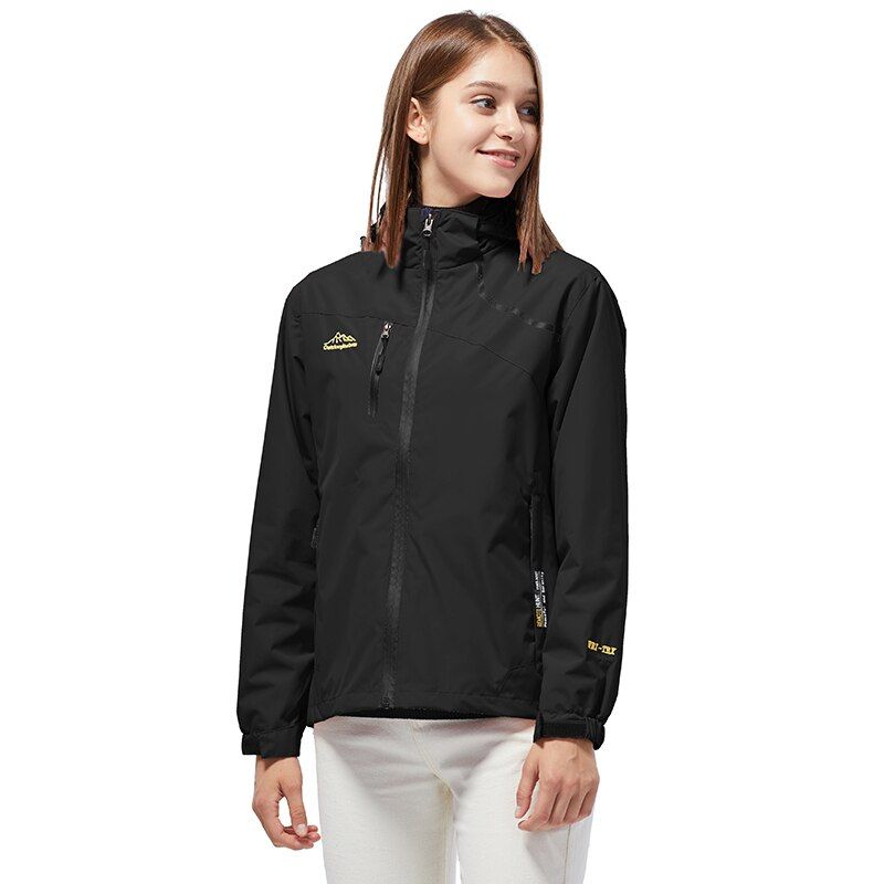 Mountainskin Men Women's Hiking Jackets Outdoor Sport Breathable Thin Windbreaker Camping Climbing Windproof Coat VA591