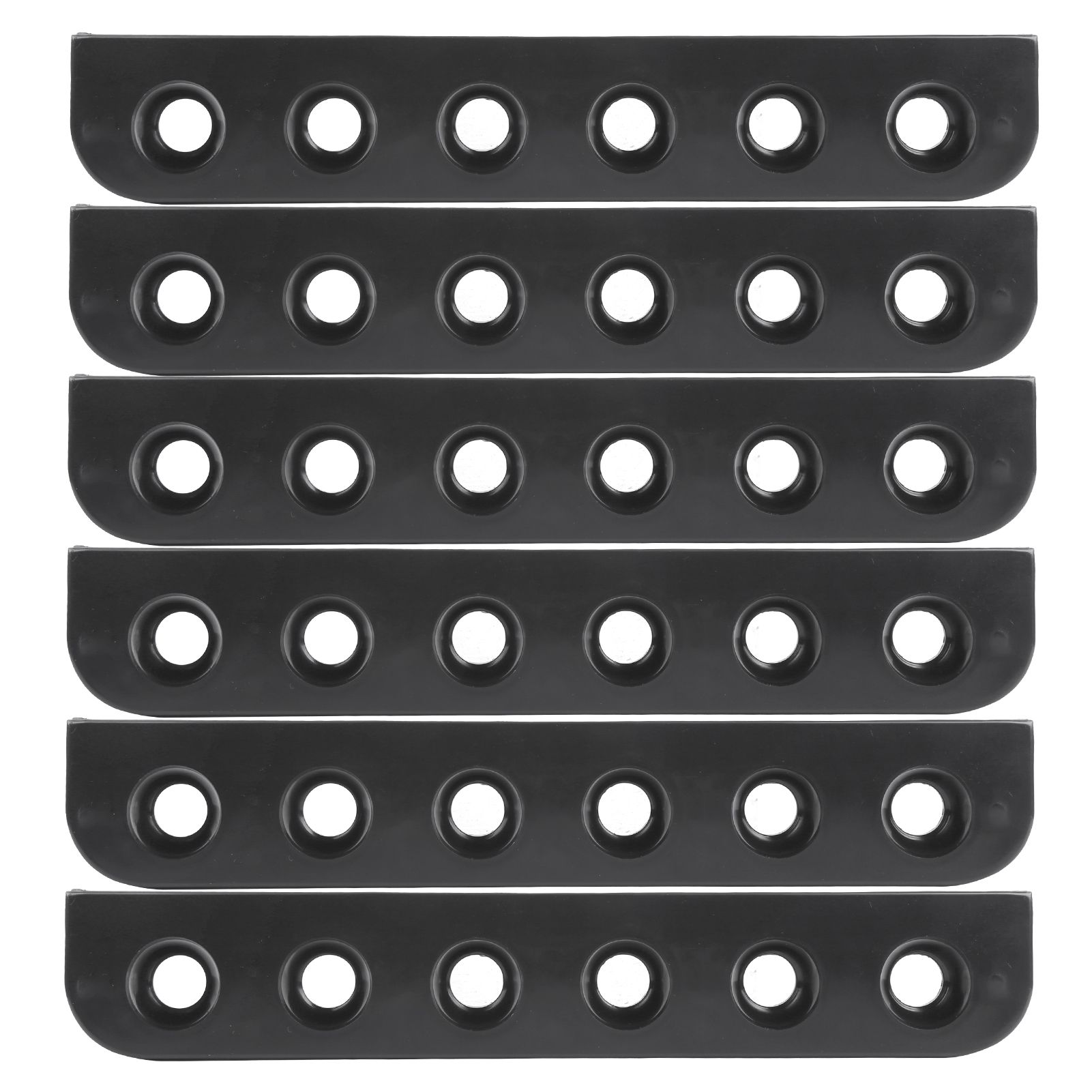 Billiard Accessories 3 Set 6pcs Billiards Snooker Accessory Plastic Wall Mounted Pool Cue Rack Bracket 6 Holes