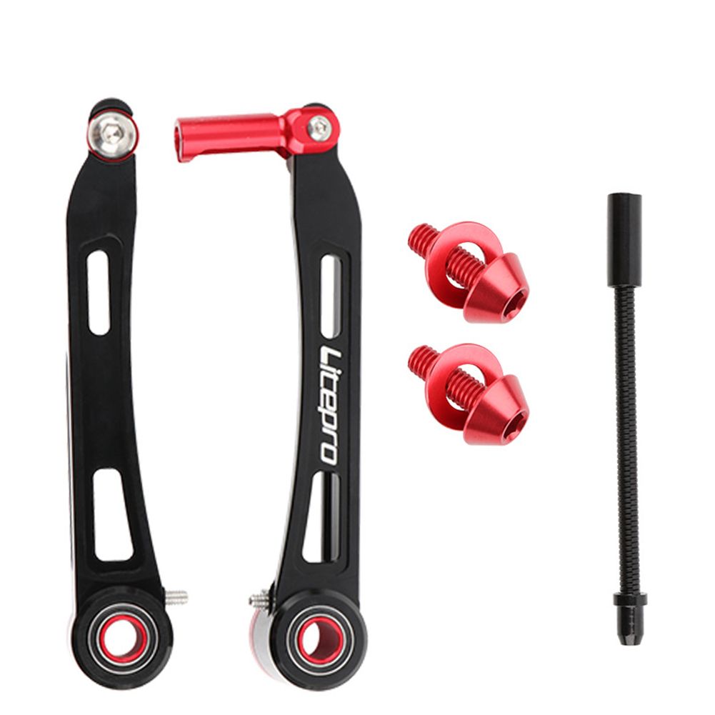 Yfashion ycle Break Folding bike refit V brake Folding Bike light V Brake Caliper long arm V brake 126mm