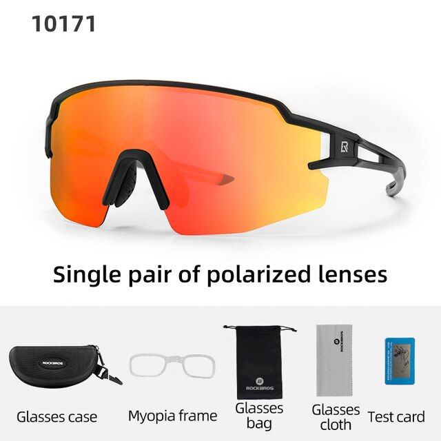 ROCKBROS Photochromic Cycling Glasses Men Women Outdoor Sport Hiking Sunglasses Photochromic Eyewear Inner Frame Bicycle Glasses