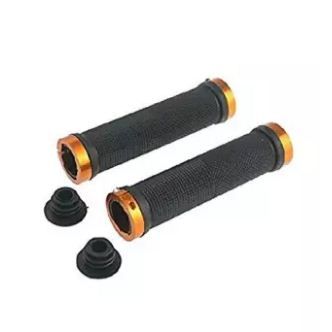 Pair Cycling Lock-on Anti-Slip Bicycle Handlebar Handle Grips for MTB BMX