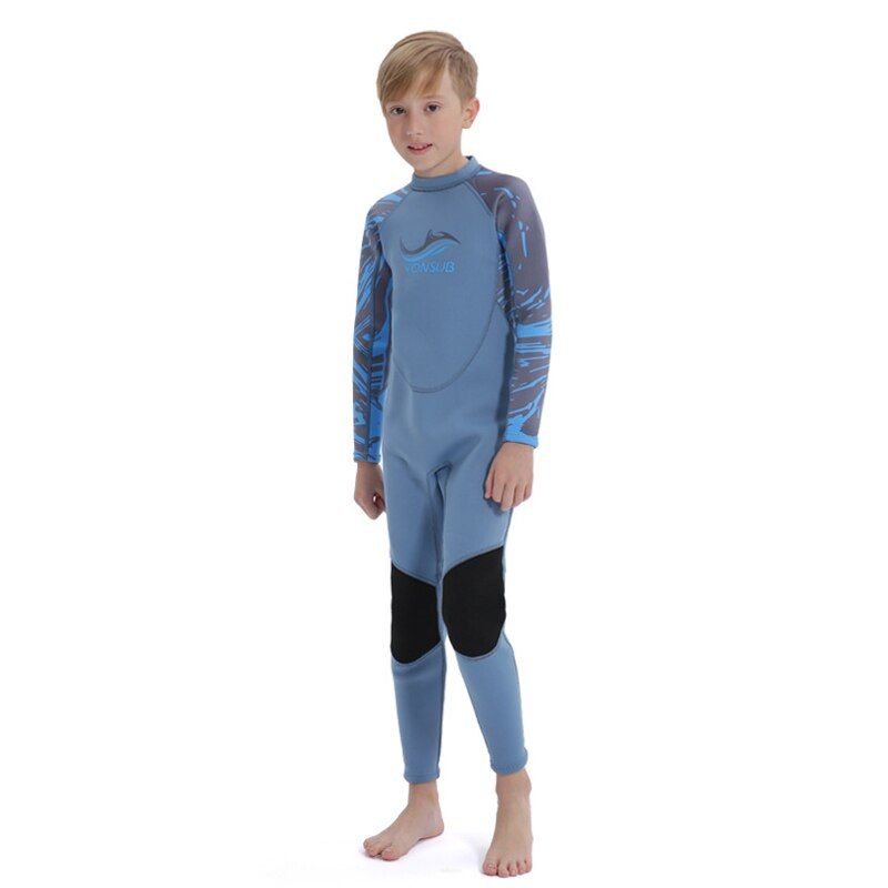 Kids Wetsuit 2mm Neoprene Surf Diving Suit Swimwear For Boys Girls Underwater Swimsuit Children Scuba Thermal Bathing Suits