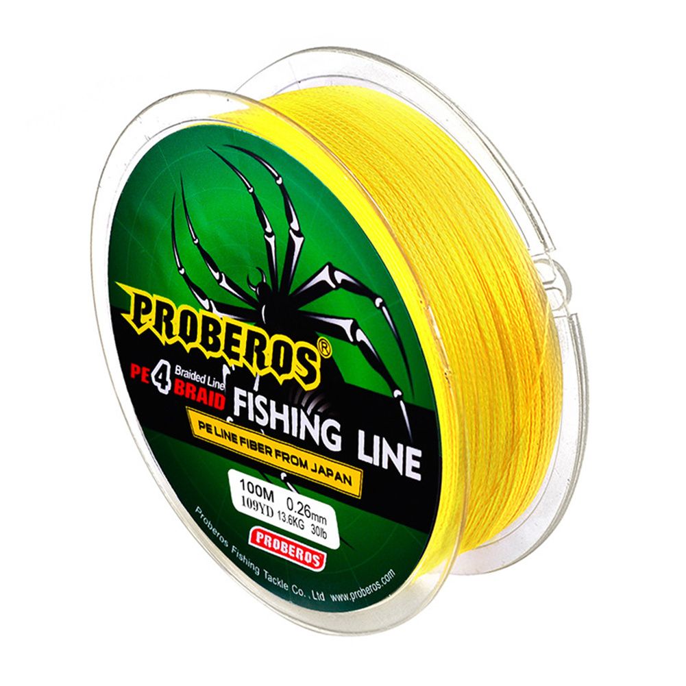Yfashion 100M Super Strong Braided Wire  PE  Multifilament Carp Fishing Rope Line