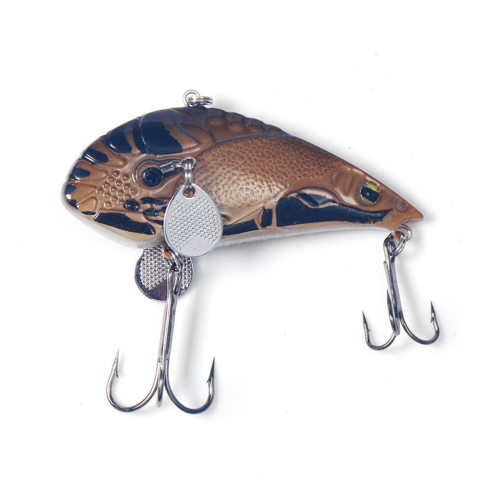 MA 3D Eyes Bait Loud Water Sound Trigger Bite Large Wobble Action Fishing Lure