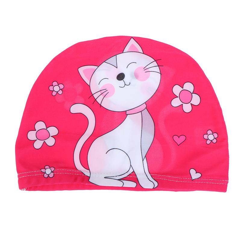 2-5Years Boys and Girls Swimming Caps Kids Beach Swim Hats Cartoon Swimming Caps