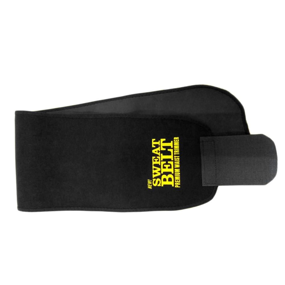 Adjustable Waist Tummy Trimmer Slimming Sweat Belt Fat Body Shaper Wrap Band Weight Loss Burn Exercise Men Women Belly Dropship