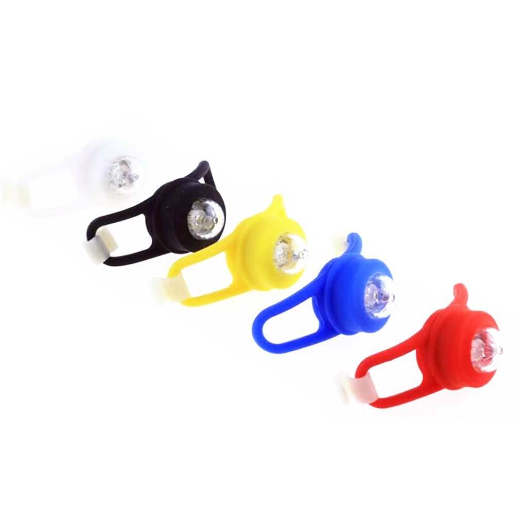 Yfashion cycle Light Silicone Ring Equipment Warning Light Waterproof Monocular Frog Light