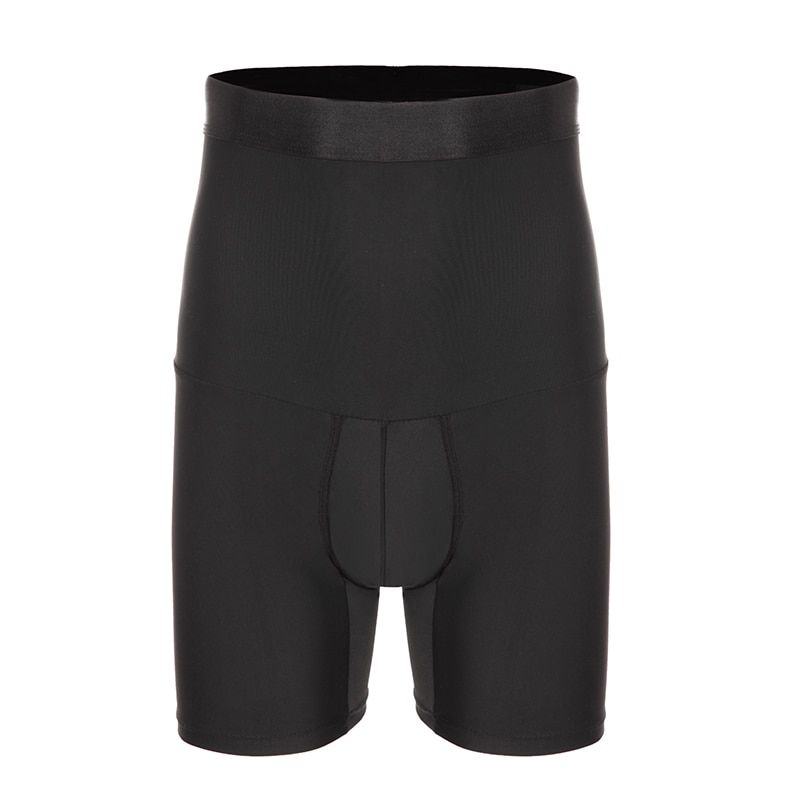Mens Waist Trainer Shapewear Shorts Tummy Shaper High Waist Body Shaper Control Belly Underwear Girdle Abdomen Compression Panty