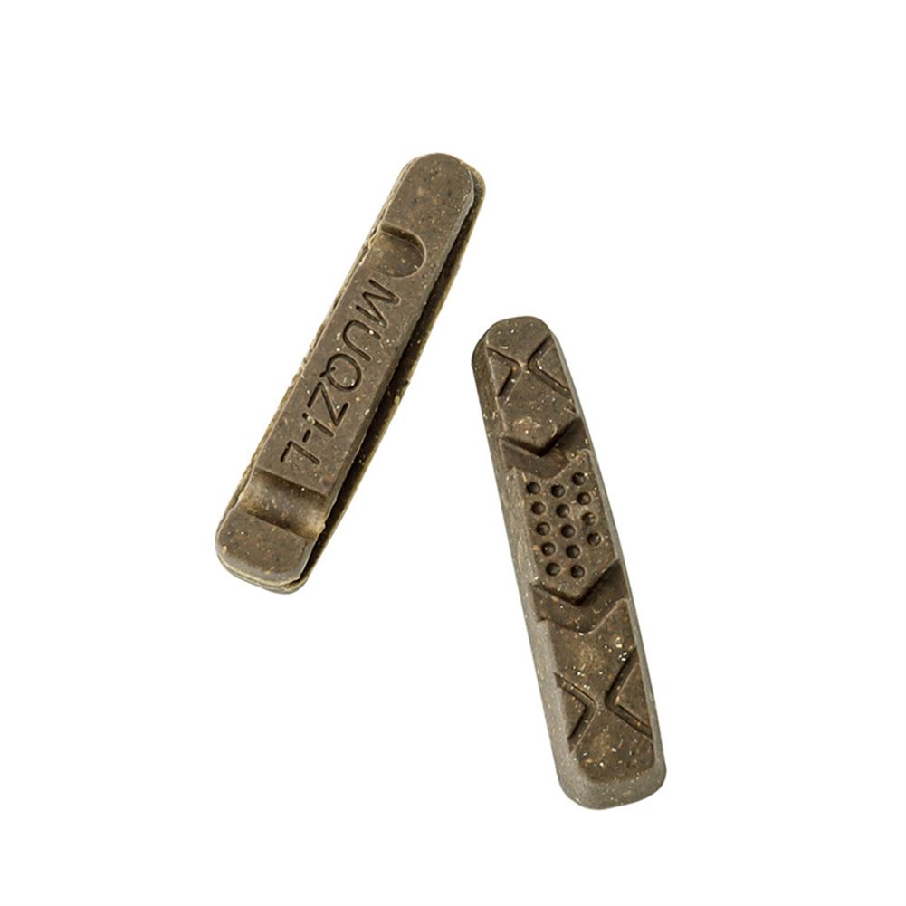 1 Pair Rubber Road Folding Bicycle V Brake Pads Wear-resistance Carbon Fiber Rims Replaceable Drawer Type C Clamp Brake Rubber Block
