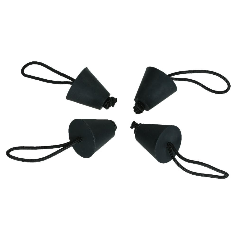4PCS Best Universal Kayak Scupper Plug Kit Kayak Scupper Plug Kit Canoe Drain Holes Stopper Bung