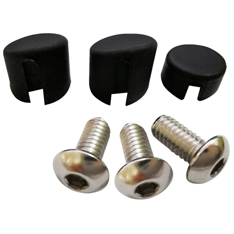 1Set Scooter Rear Back Fender Mudguard Screw Rubber Cap Screw Plug Cover for XIAOMI M365 Electric Scooter Parts